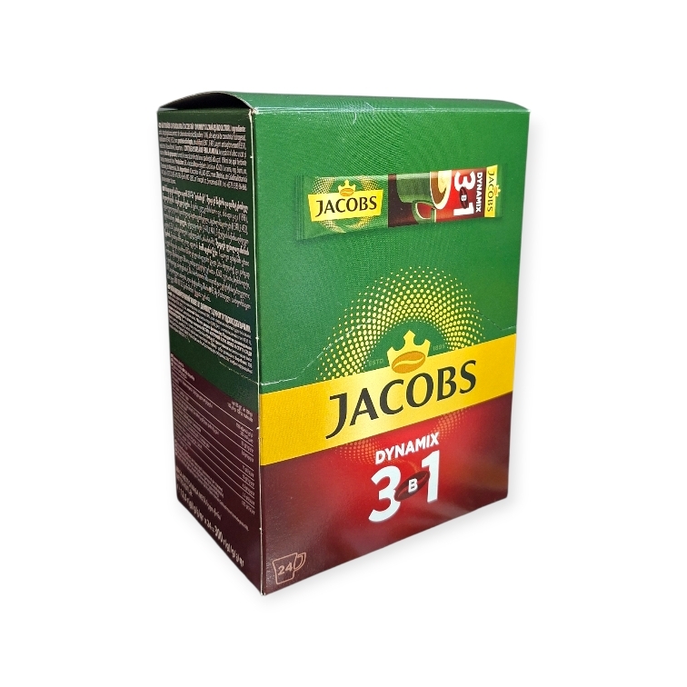 Кофе растворимый Jacobs 3 в 1 Dynamix 24 шт