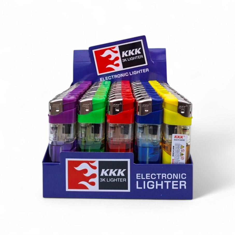 Зажигалка пьезо с фонариком прозрачная (50 шт) Зажигалка пьезо с фонариком прозрачная (50 шт)