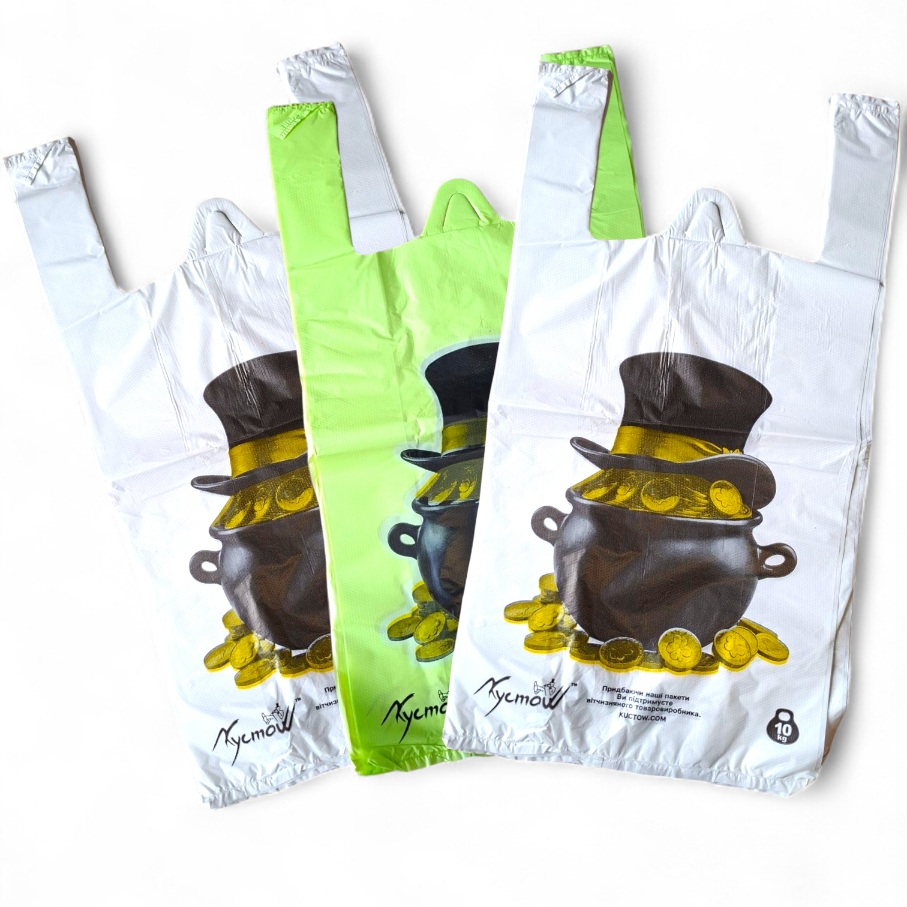 Пакеты майка Фа Денежный горшок 100 шт