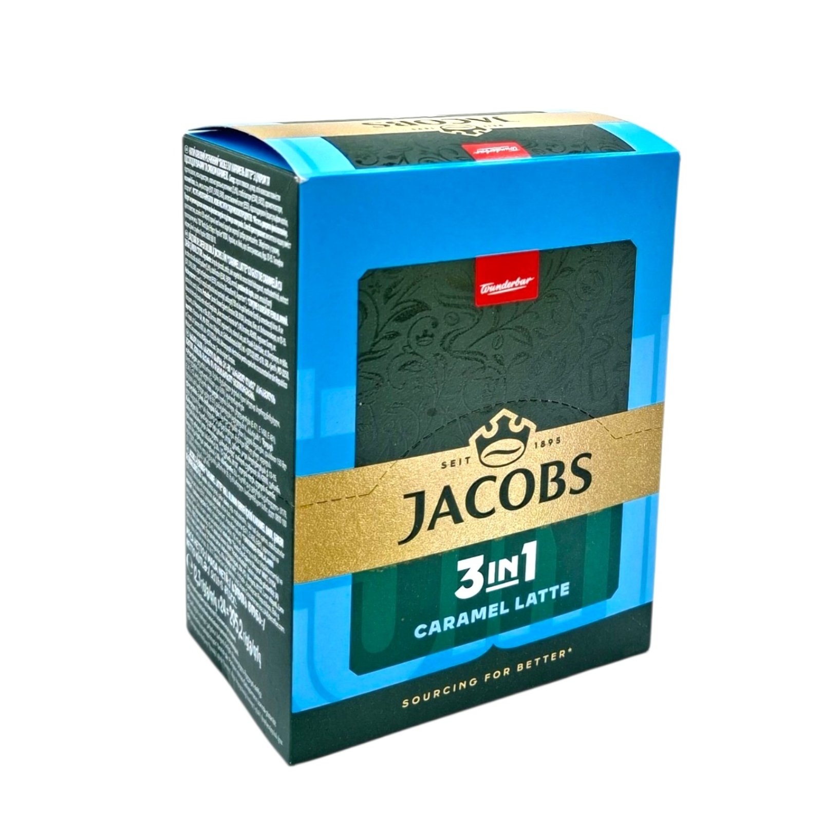Кофе растворимый Jacobs 3 в 1 Caramel Latte 24 шт
