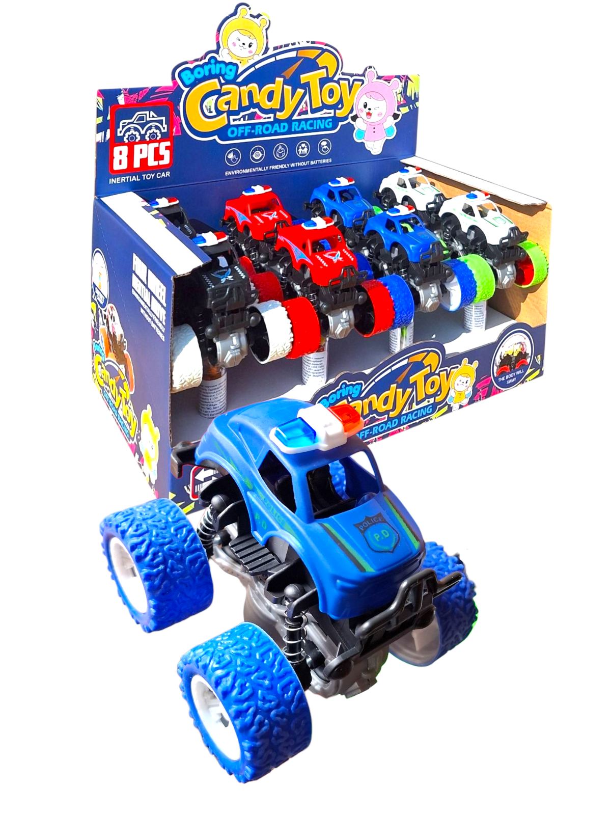 Джип + фруктове драже 8 шт