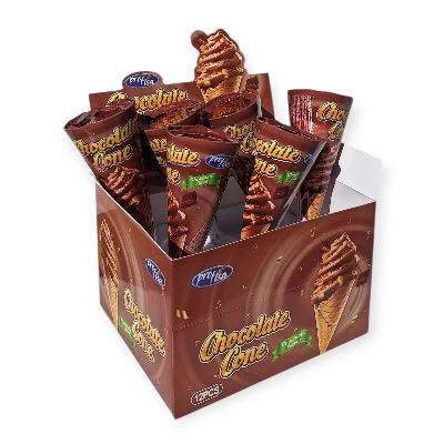 ріжок з шоколадной пастой 12 шт