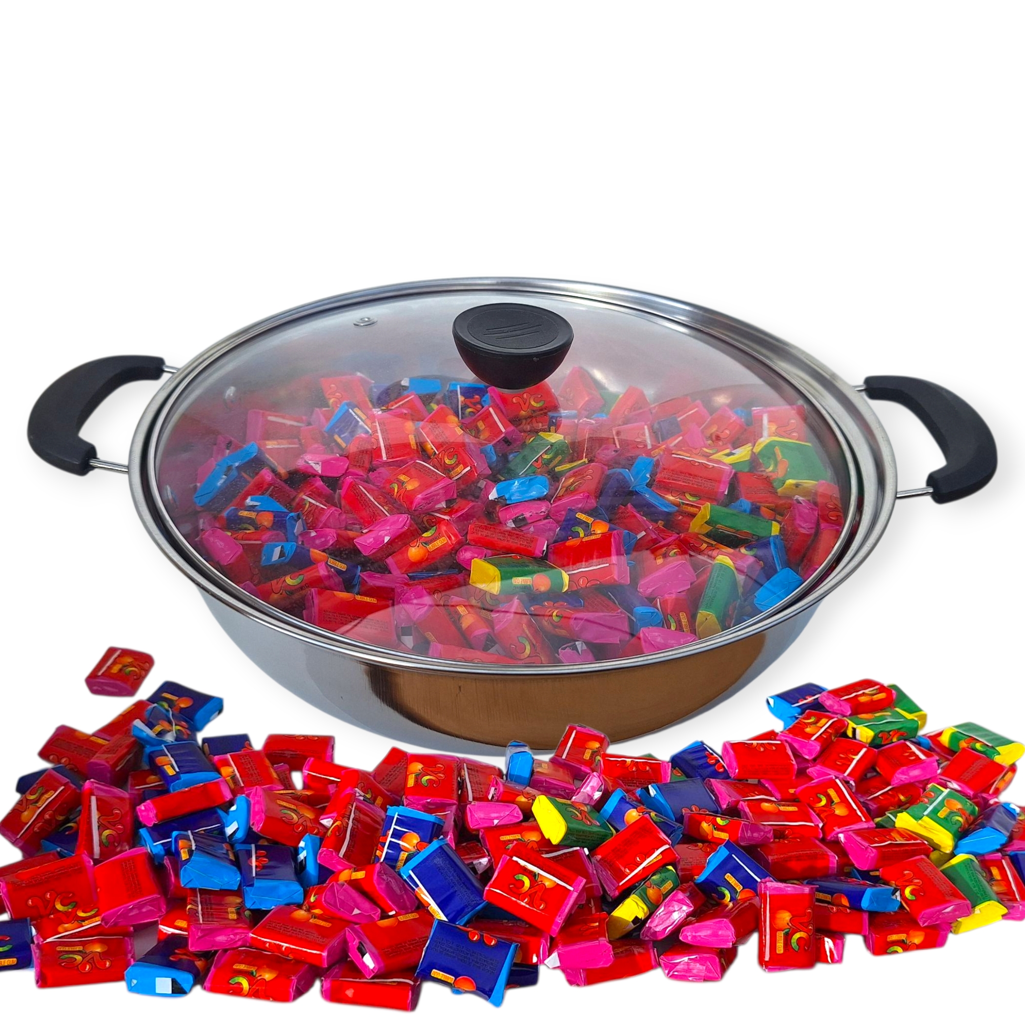 Жувальна гумка з тату в сковороді 300шт Жувальна гумка з тату в сковороді 300шт