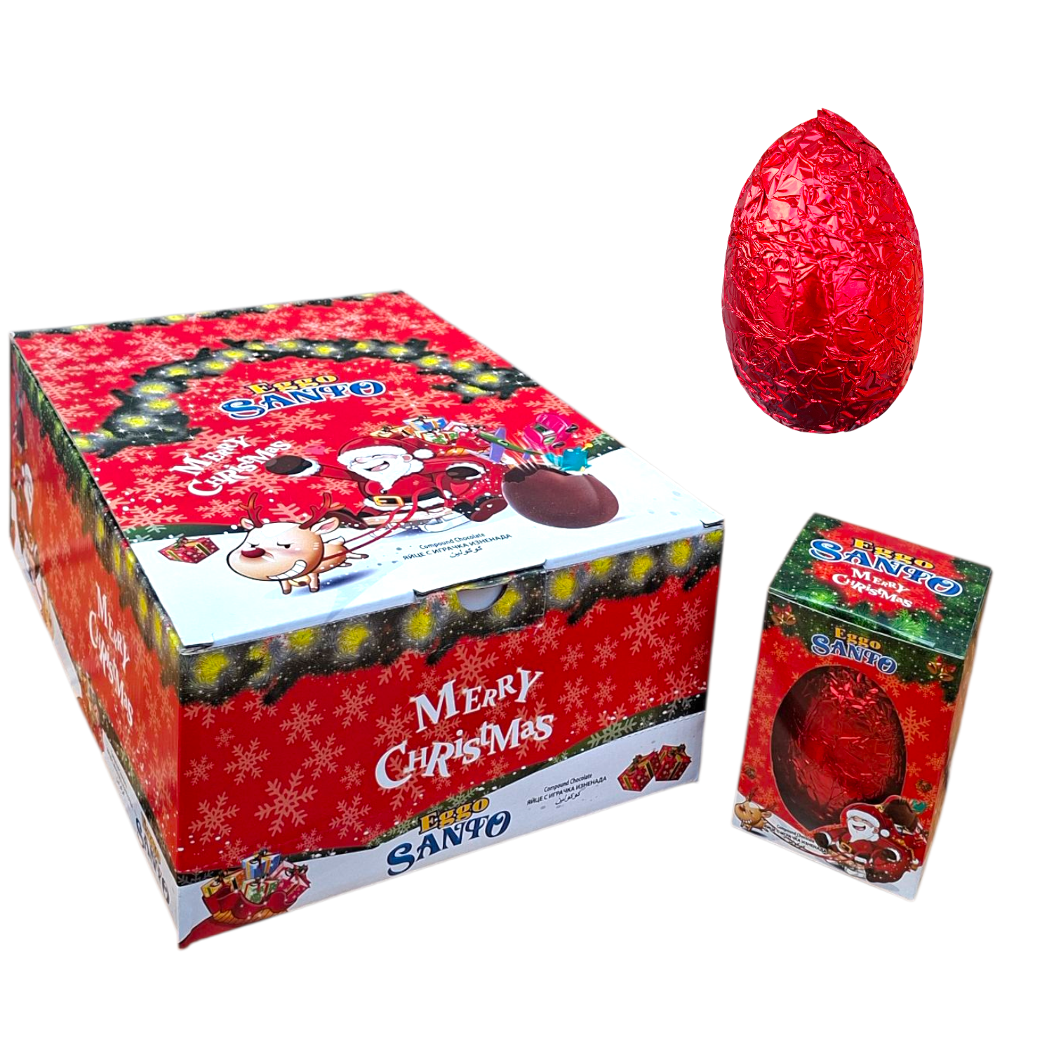 Яйце шоколадне з сюрпризом 60 гр 12 шт Яйце шоколадне з сюрпризом 60 гр 12 шт