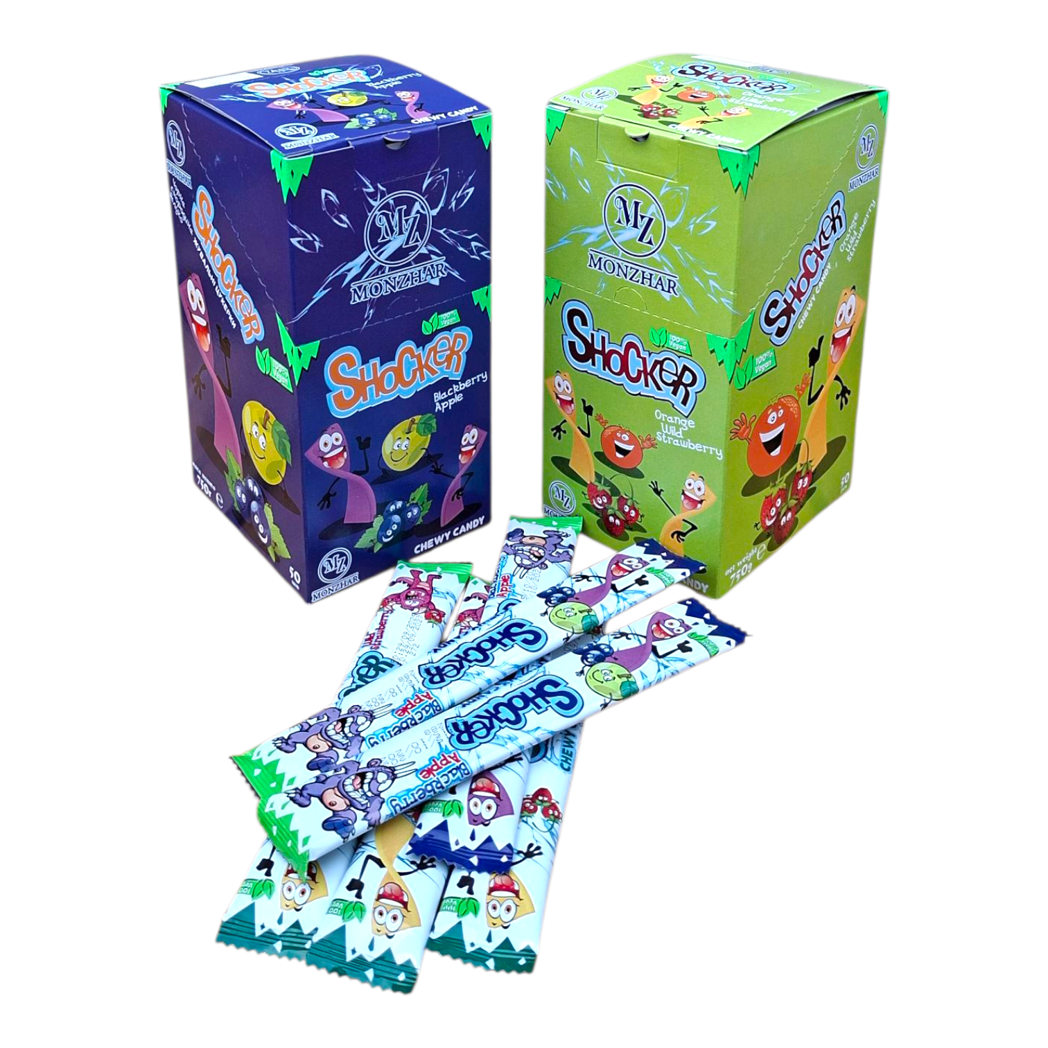 Шокер жувальна цукерка 50 шт Шокер жувальна цукерка 50 шт