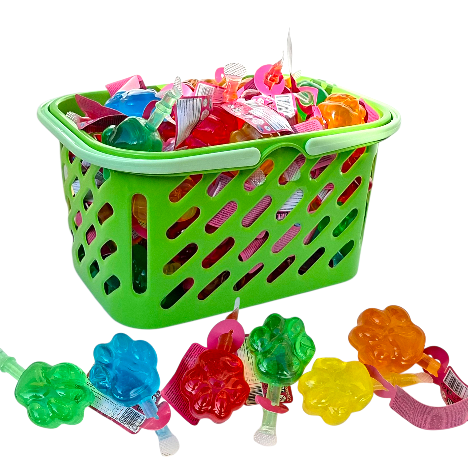 Лапка пудинг желе в кошику50 шт Лапка пудинг желе в кошику50 шт