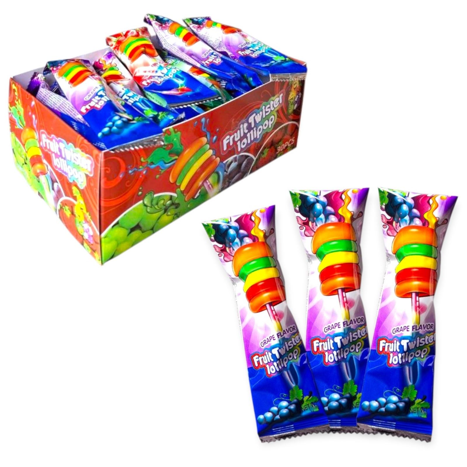 Леденец бургер-светлячок (люмик) 30 шт