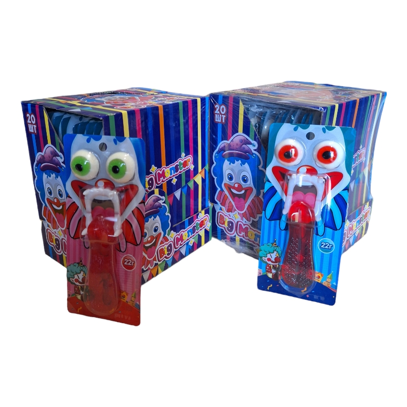 Желейный мармелад Big Monster Биг Монстр 20шт/уп Желейный мармелад Big Monster Биг Монстр 20шт/уп