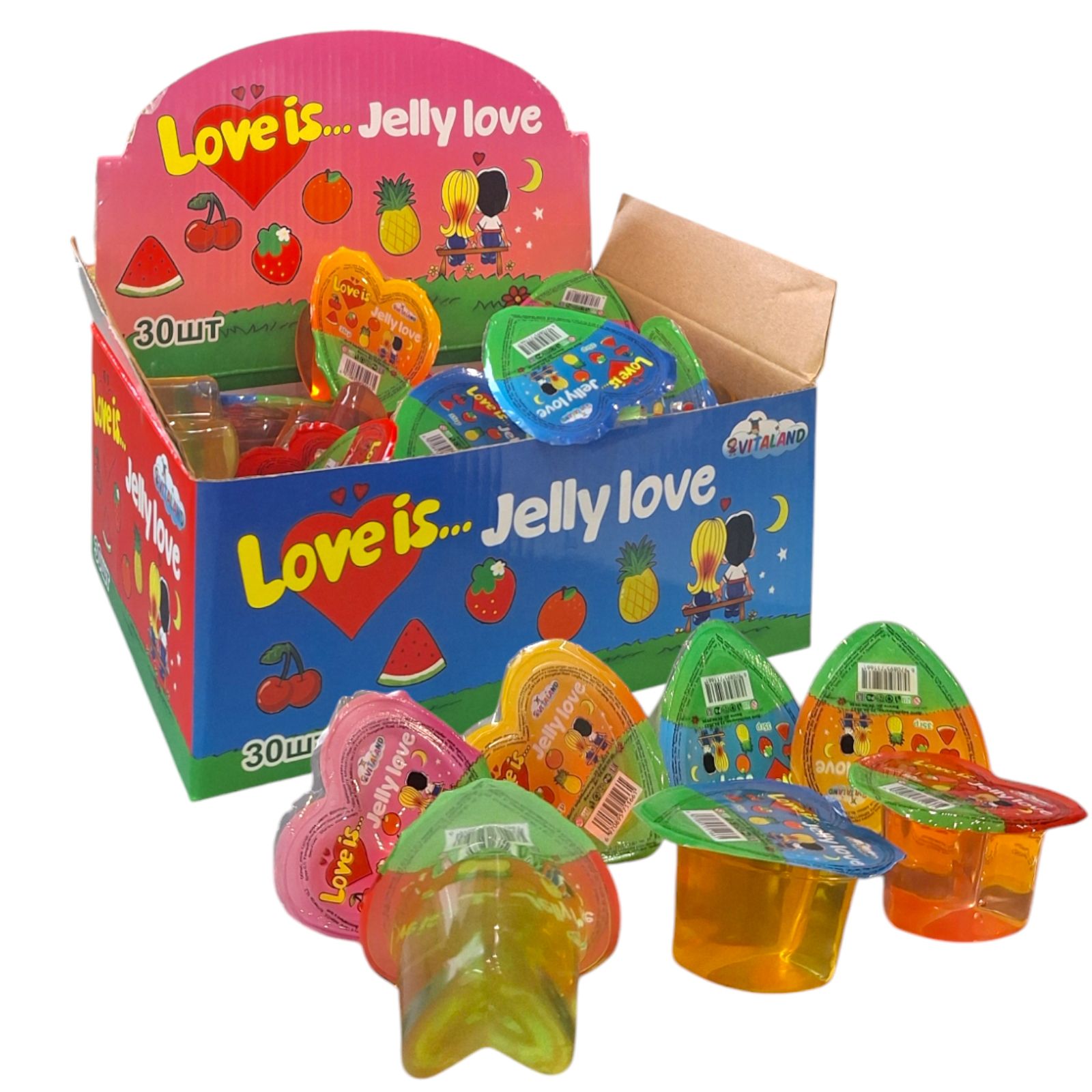 Jelly Love is Джели Лав (желе в виде сердца) 30 шт