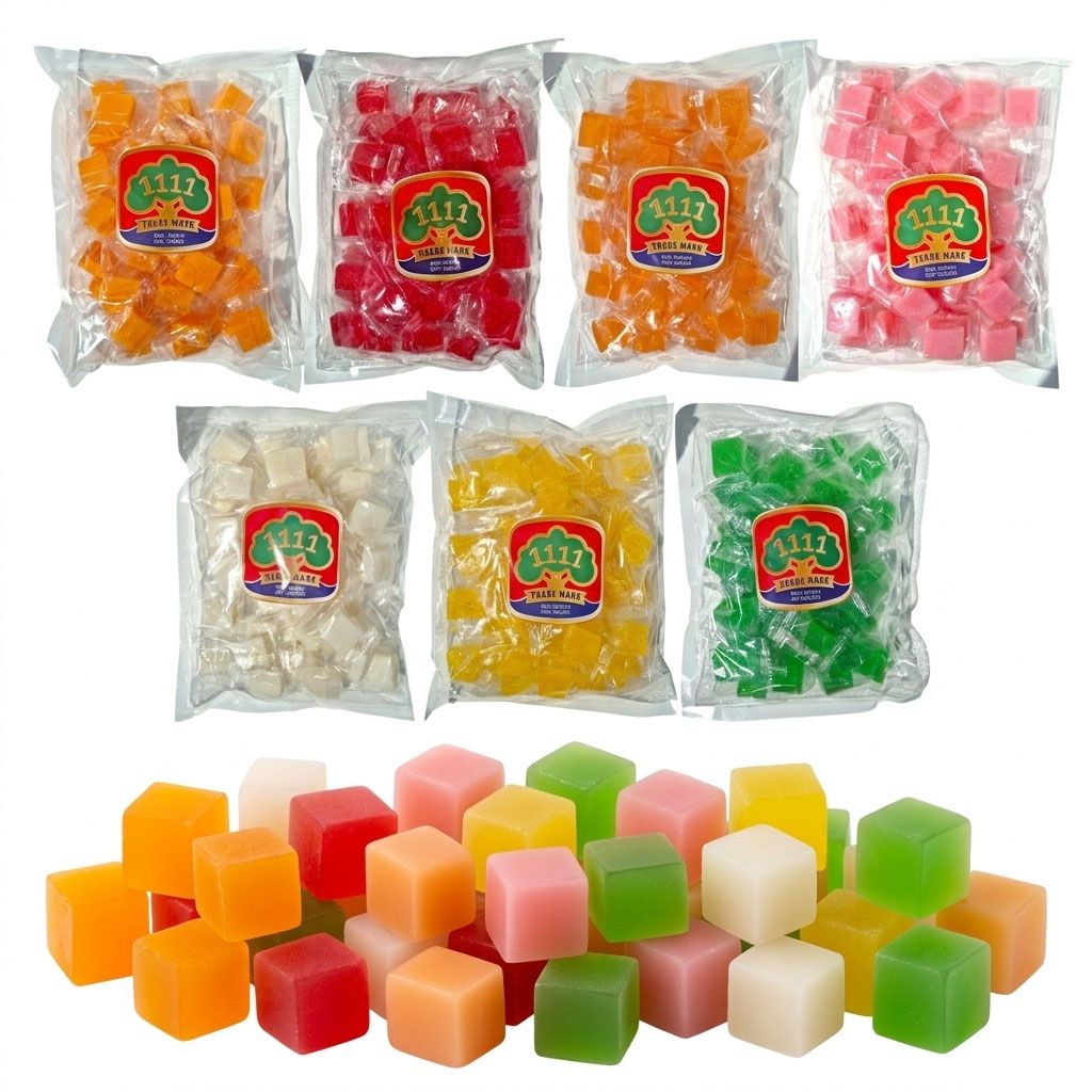 Мармеладні кубики Фруктовий мікс Big pack 7 x 500 г